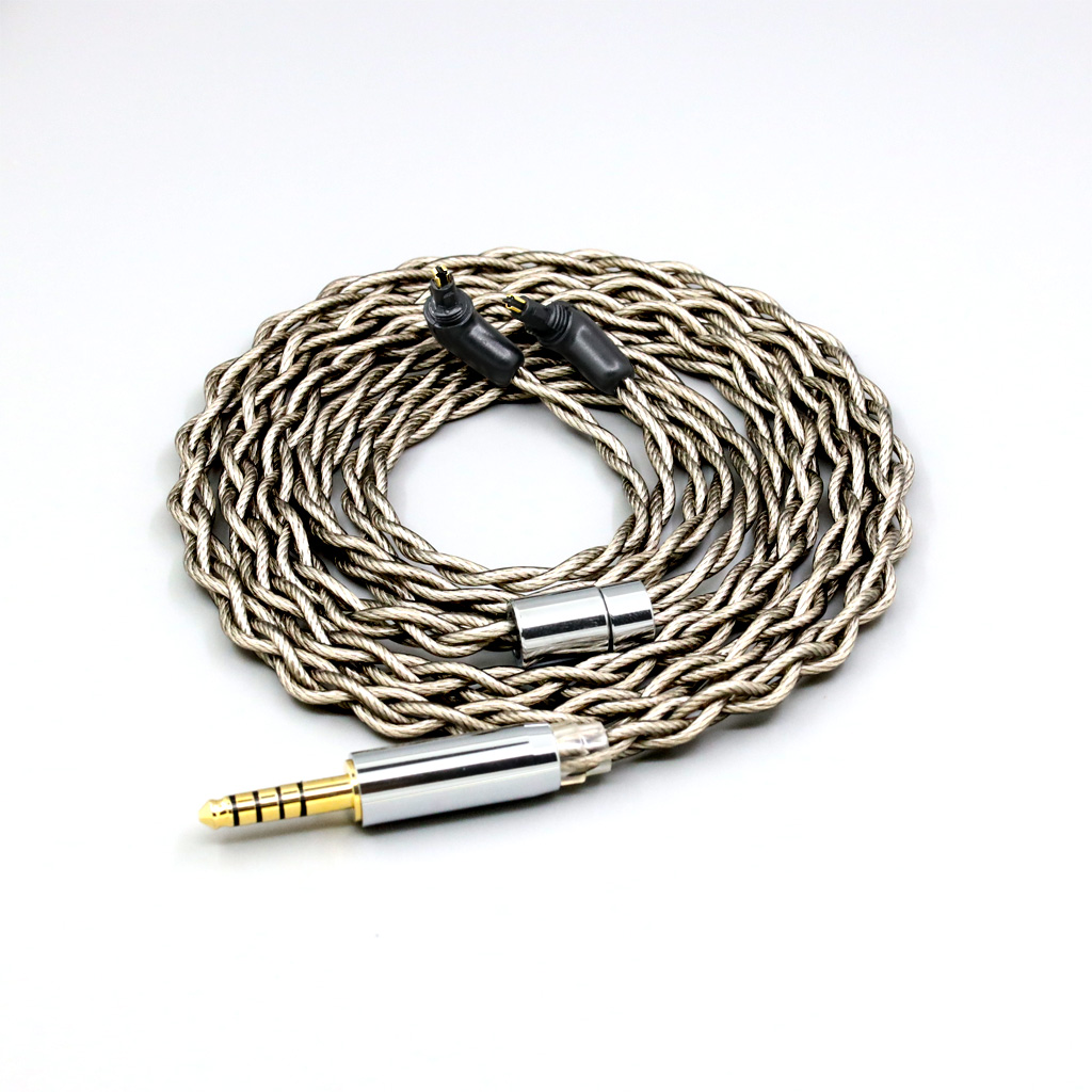 99% Pure Silver + Graphene Silver Plated Litz Shield Earphone Cable For Sony MDR-EX1000 MDR-EX600 MDR-EX800 MDR-7550