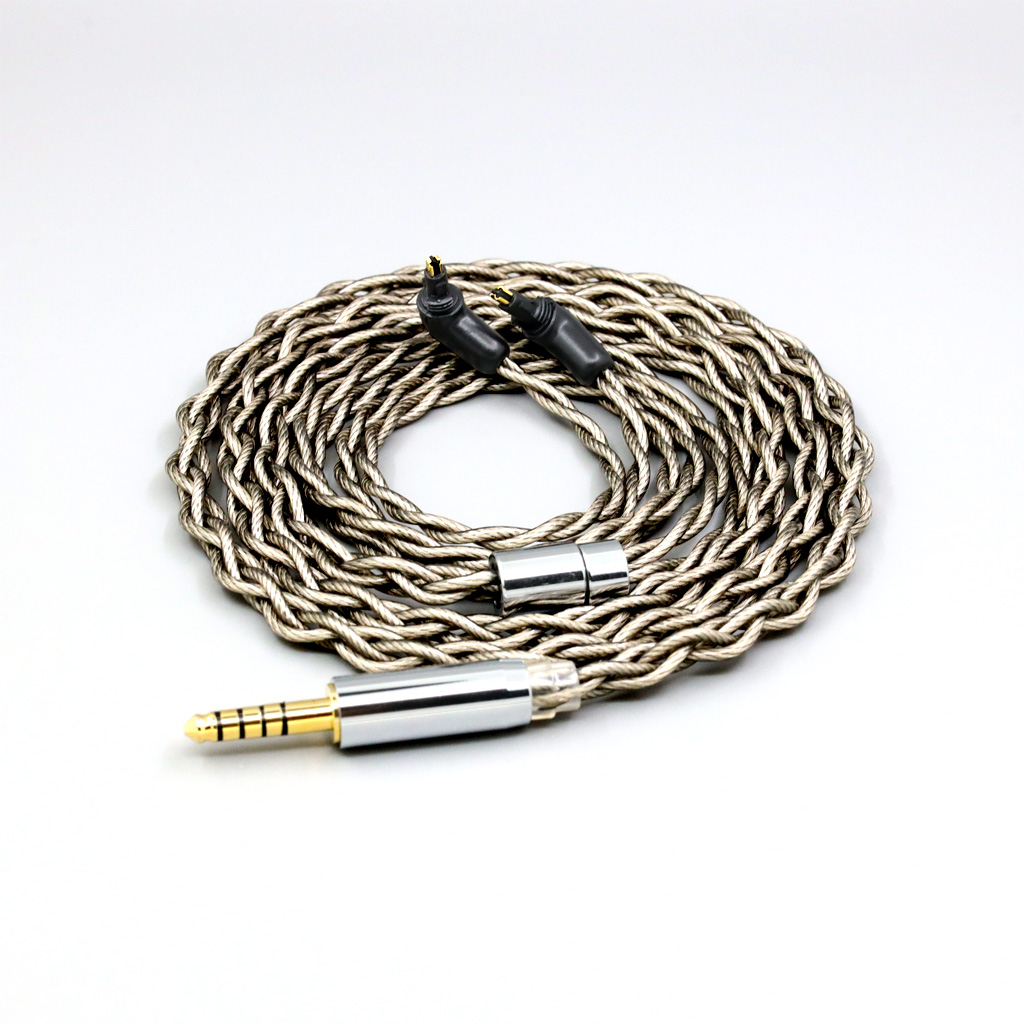 99% Pure Silver + Graphene Silver Plated Litz Shield Earphone Cable For Sony MDR-EX1000 MDR-EX600 MDR-EX800 MDR-7550