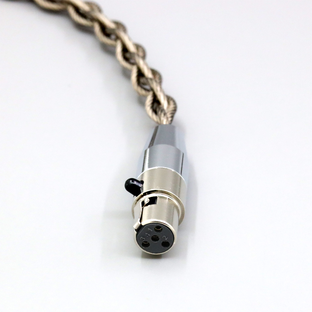 99% Pure Silver + Graphene Silver Plated Earphone Cable For Pioneer HDJ-X10 AKG K371BT Beyerdynamic DT177x GO Headphone