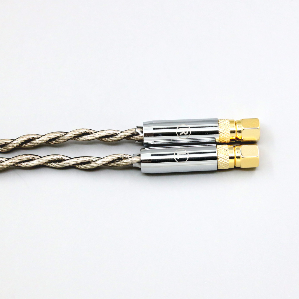 99% Pure Silver + Graphene Silver Plated Shield Earphone Cable For HiFiMan HE400 HE5 HE6 HE300 HE4 HE500 HE6 Headphone