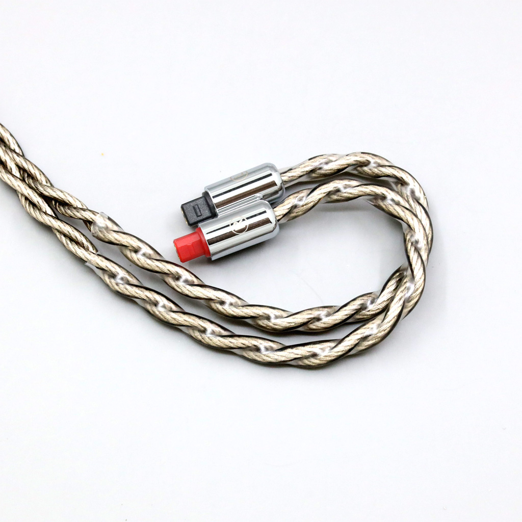 99% Pure Silver + Graphene Silver Plated Shield Earphone Cable for Audio-Technica ATH-IM50 IM70 IM01 IM02 IM03 IM04  