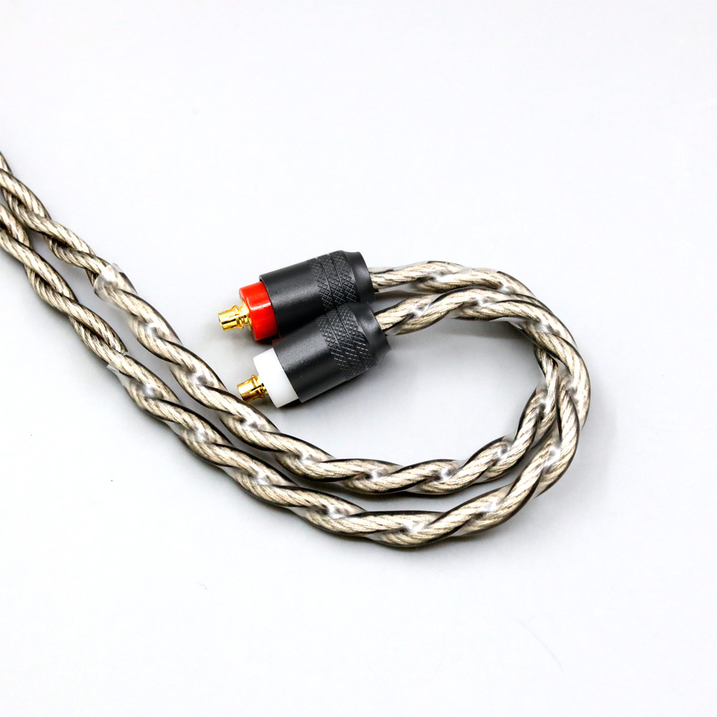 99% Pure Silver + Graphene Silver Plated Shield Earphone Cable For Sony IER-M7 IER-M9 IER-Z1R Headset 4 core 1.8mm