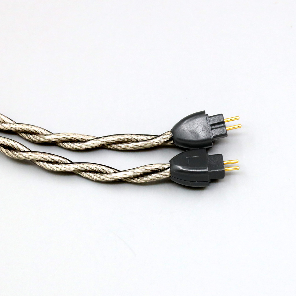 99% Pure Silver + Graphene Silver Plated Shield Earphone Cable For HiFiMan RE2000 Topology Diaphragm Dynamic Driver 4 core 