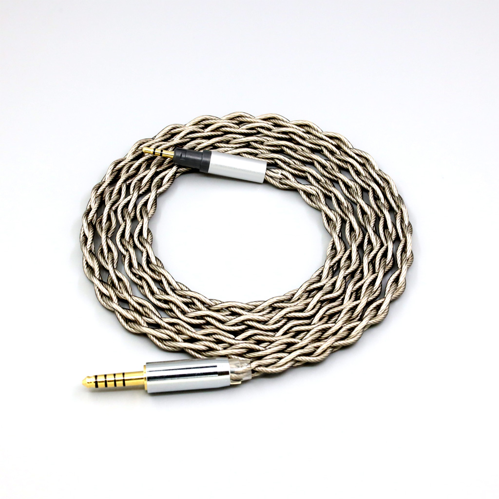 99% Pure Silver + Graphene Plated Shield Earphone Cable For Austrian Audio Hi-X15 Hi-X65 Hi-X50 X55 Headphone