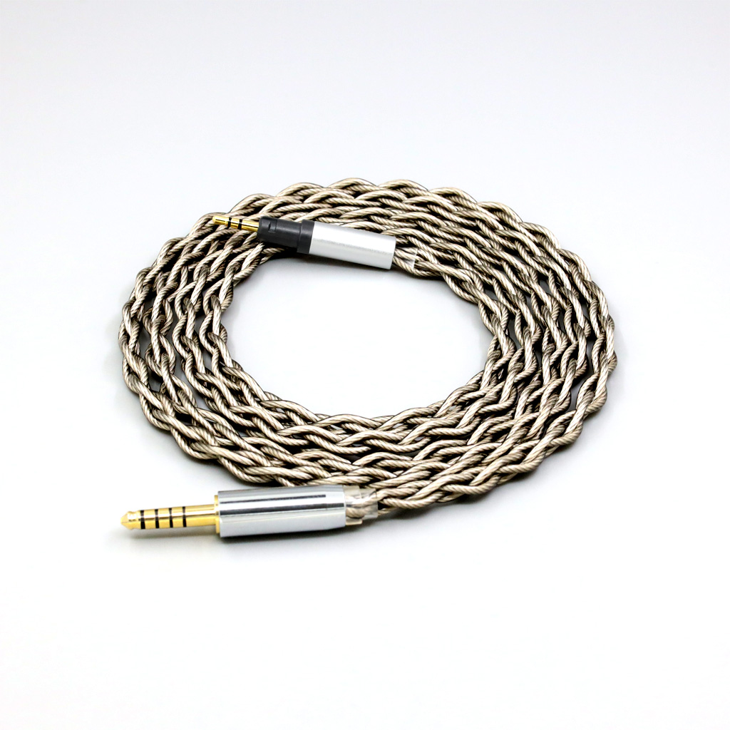 99% Pure Silver + Graphene Plated Shield Earphone Cable For Austrian Audio Hi-X15 Hi-X65 Hi-X50 X55 Headphone