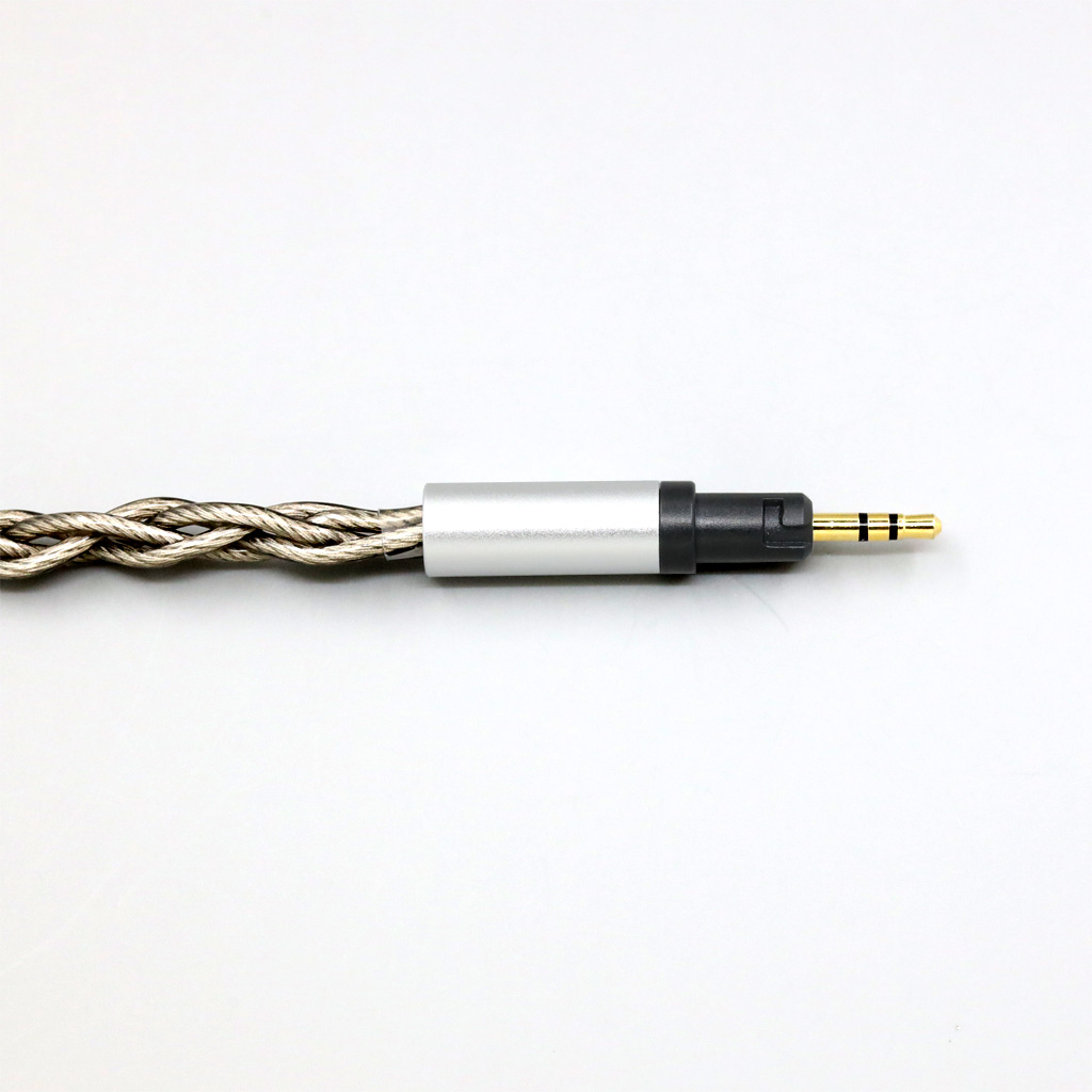 99% Pure Silver + Graphene Plated Shield Earphone Cable For Austrian Audio Hi-X15 Hi-X65 Hi-X50 X55 Headphone