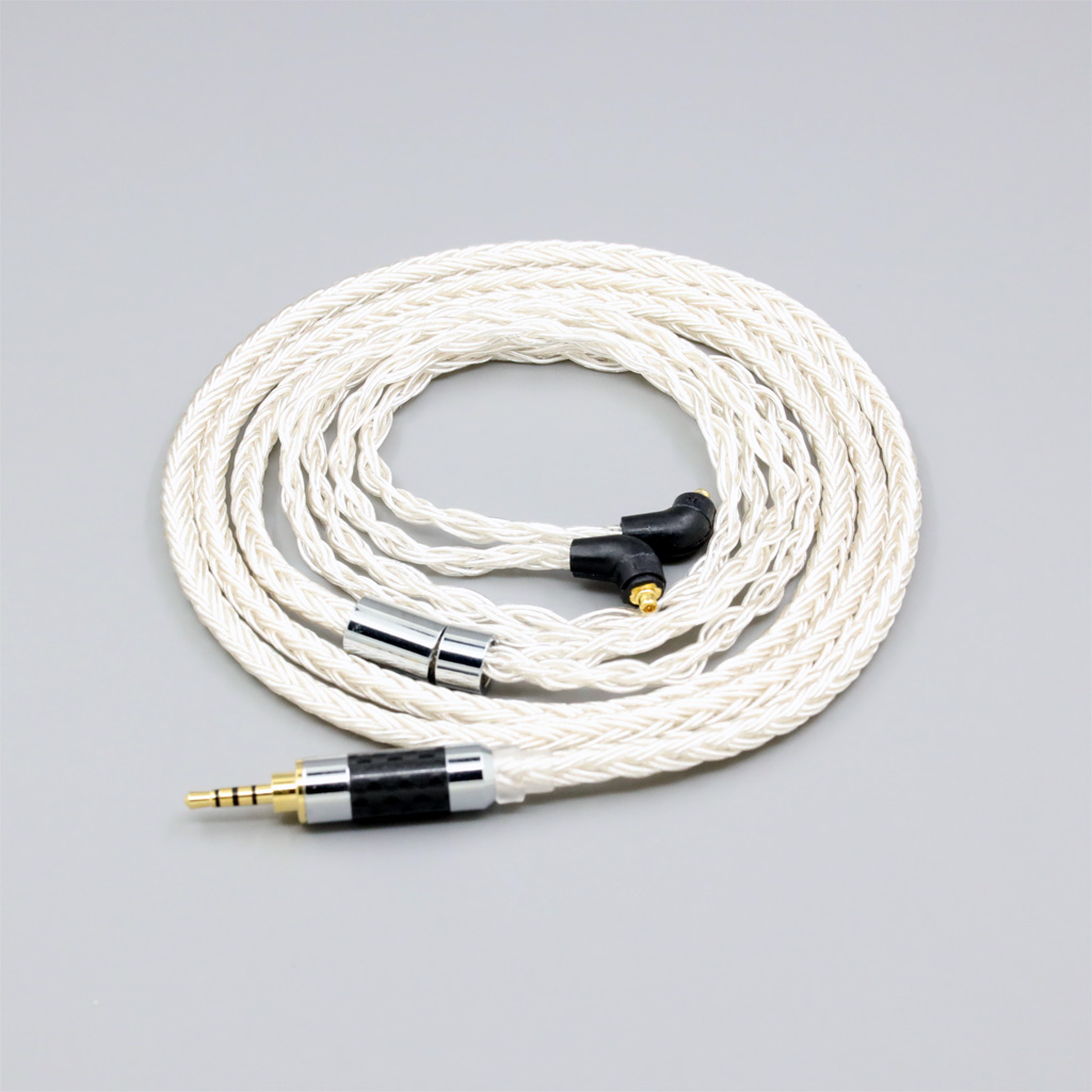 16 Core OCC Silver Plated Headphone Earphone Cable For Etymotic ER4SR ER4XR ER3XR ER3SE ER2XR ER2SE