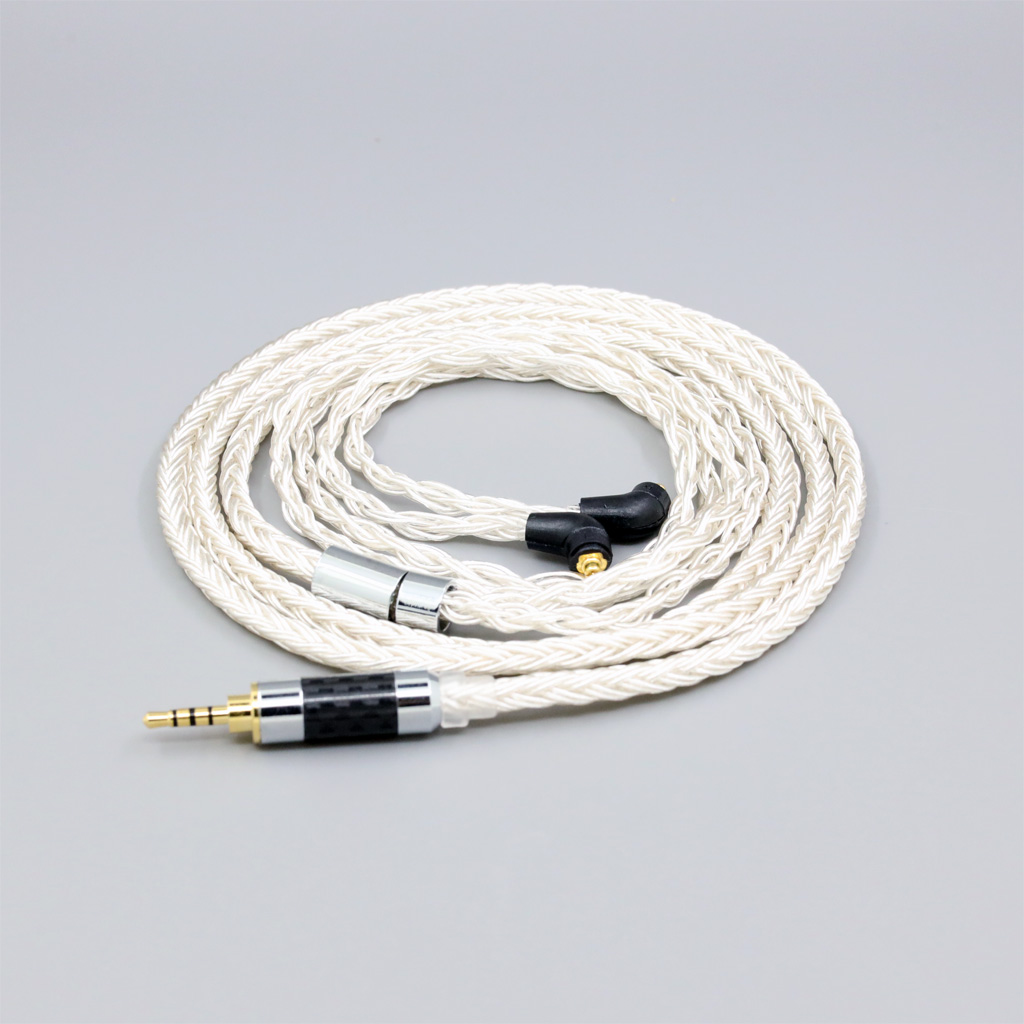 16 Core OCC Silver Plated Headphone Earphone Cable For Etymotic ER4SR ER4XR ER3XR ER3SE ER2XR ER2SE