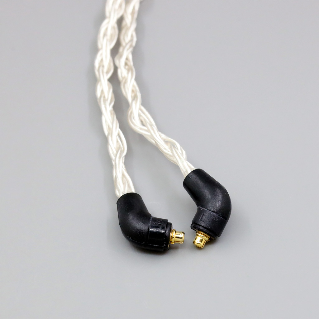 16 Core OCC Silver Plated Headphone Earphone Cable For Etymotic ER4SR ER4XR ER3XR ER3SE ER2XR ER2SE