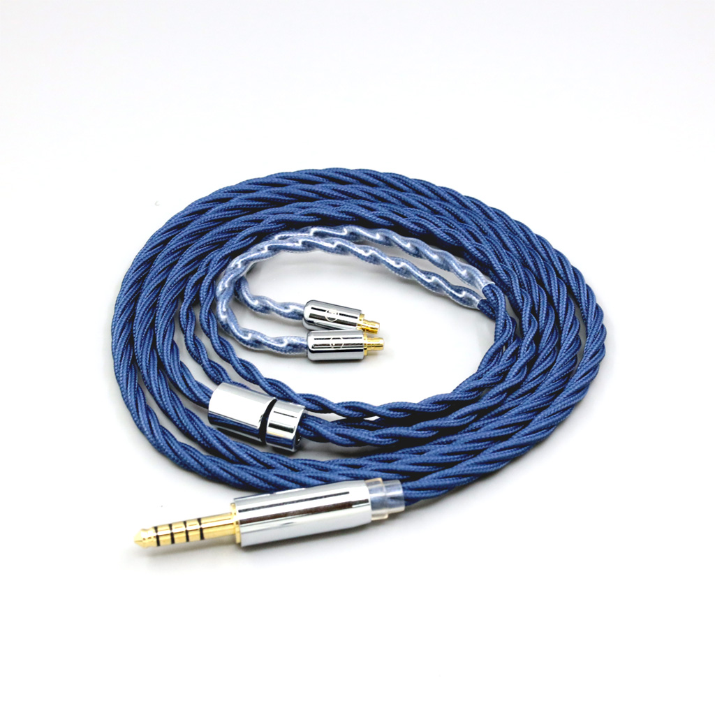 99% Pure Silver OCC Graphene Alloy Full Sleeved Earphone Cable For Acoustune HS 1695Ti 1655CU 1695Ti 1670SS