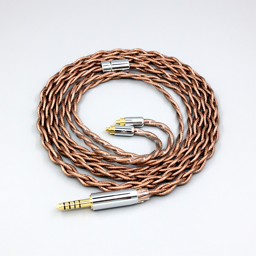 99% 24k Gold 7n Pure Silver Graphene Shield Earphone Cable For Dunu dn-2002 Earphone Cable