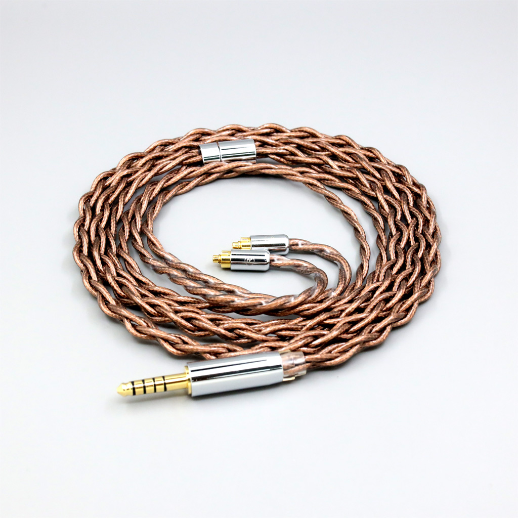99% 24k Gold 7n Pure Silver Graphene Shield Earphone Cable For Dunu dn-2002 Earphone Cable