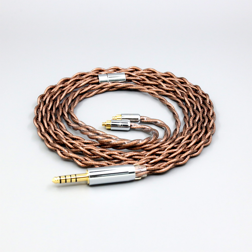 99% 24k Gold 7n Pure Silver Graphene Shield Earphone Cable For Dunu dn-2002 Earphone Cable