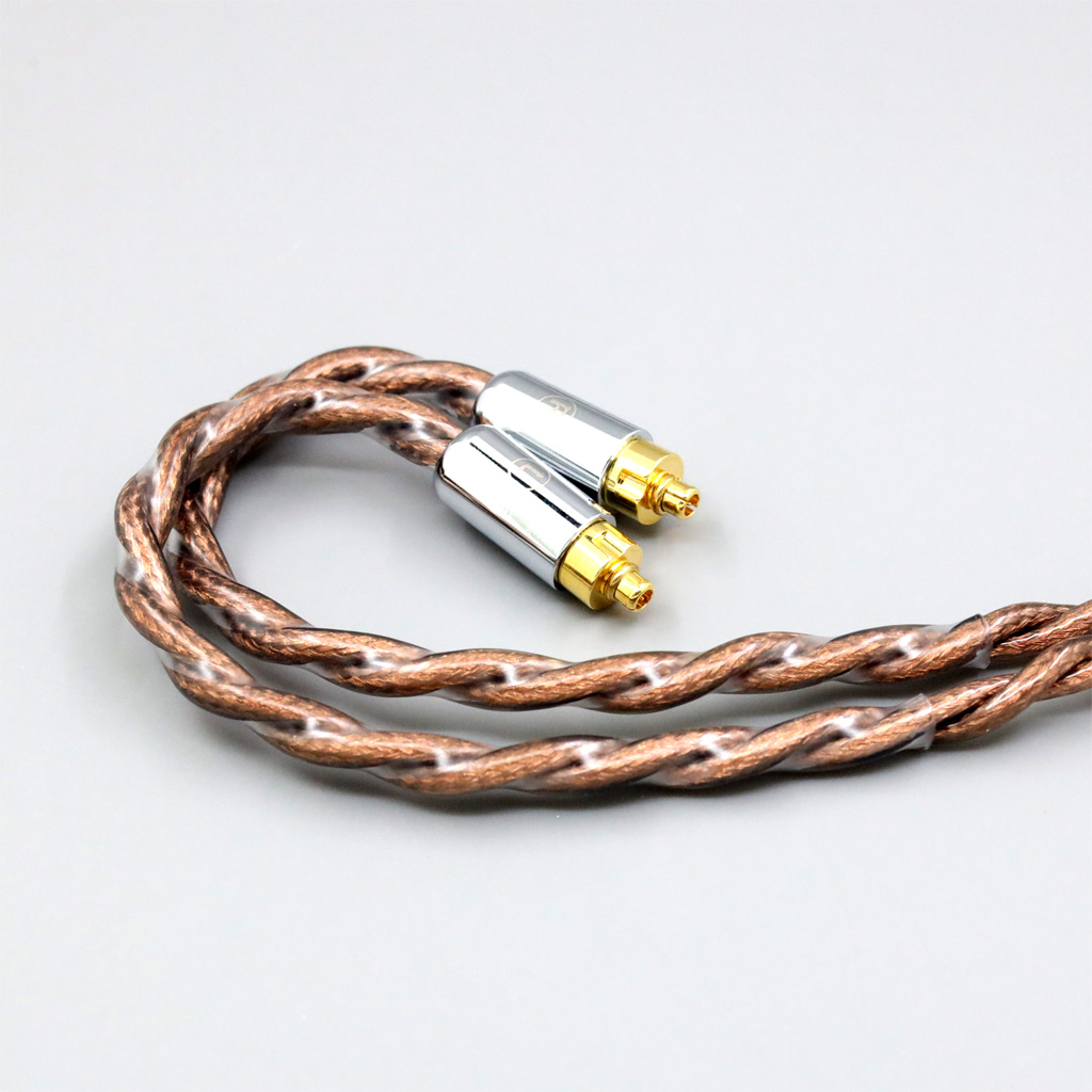 99% 24k Gold 7n Pure Silver Graphene Shield Earphone Cable For Dunu dn-2002 Earphone Cable