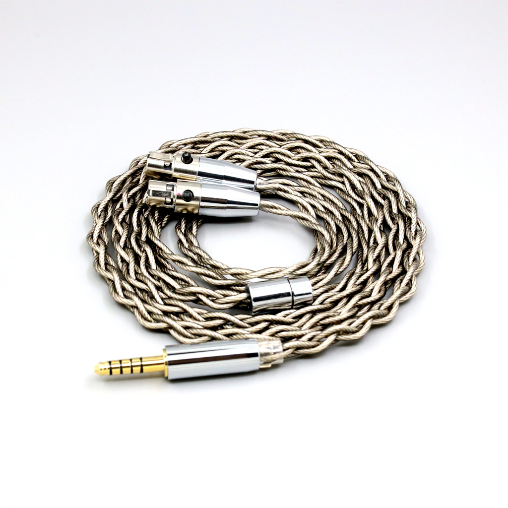 99% Pure Silver + Graphene Silver Plated Shield Earphone Cable For Audeze LCD-3 LCD-2 LCD-X LCD-XC LCD-4z LCD-MX4 LCD-GX lcd-24