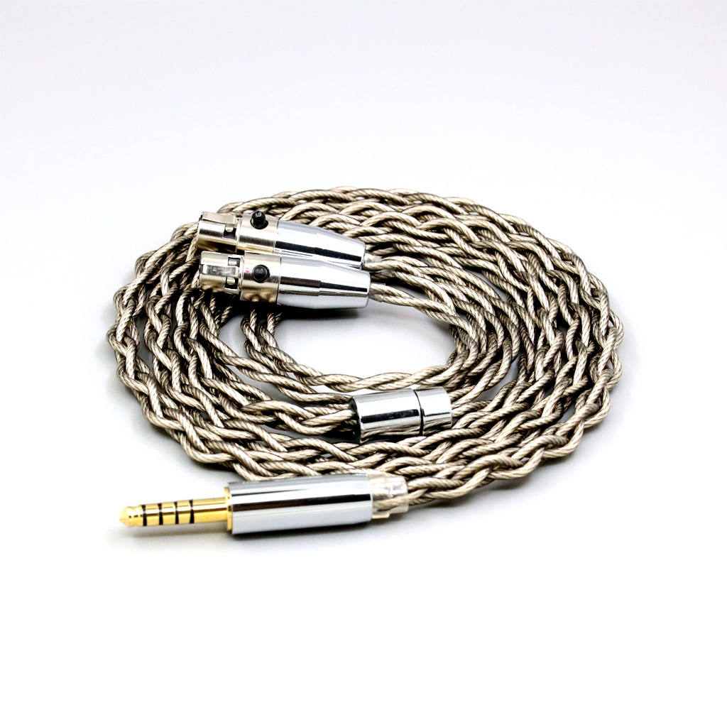 99% Pure Silver + Graphene Silver Plated Shield Earphone Cable For Audeze LCD-3 LCD-2 LCD-X LCD-XC LCD-4z LCD-MX4 LCD-GX lcd-24