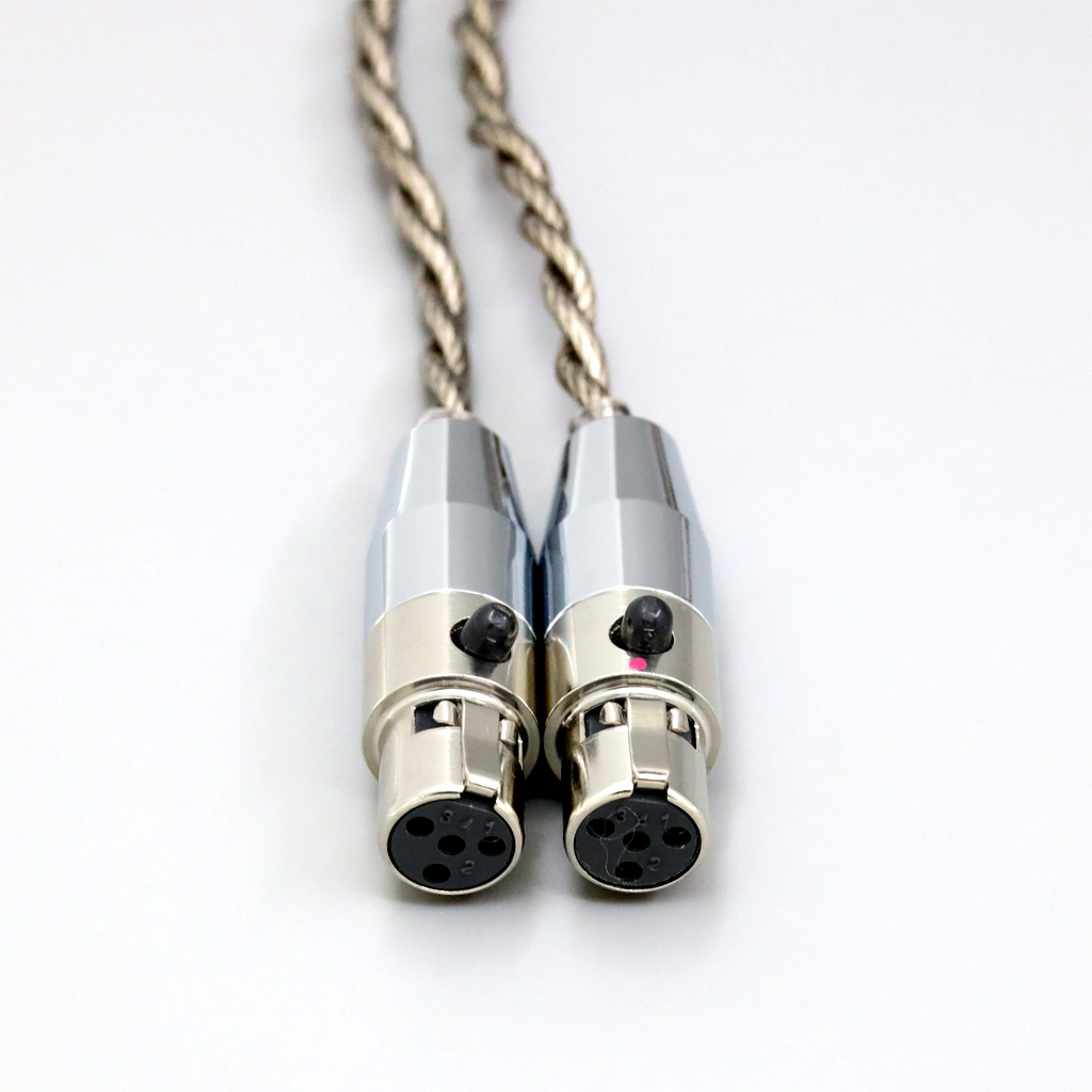 99% Pure Silver + Graphene Silver Plated Shield Earphone Cable For Audeze LCD-3 LCD-2 LCD-X LCD-XC LCD-4z LCD-MX4 LCD-GX lcd-24
