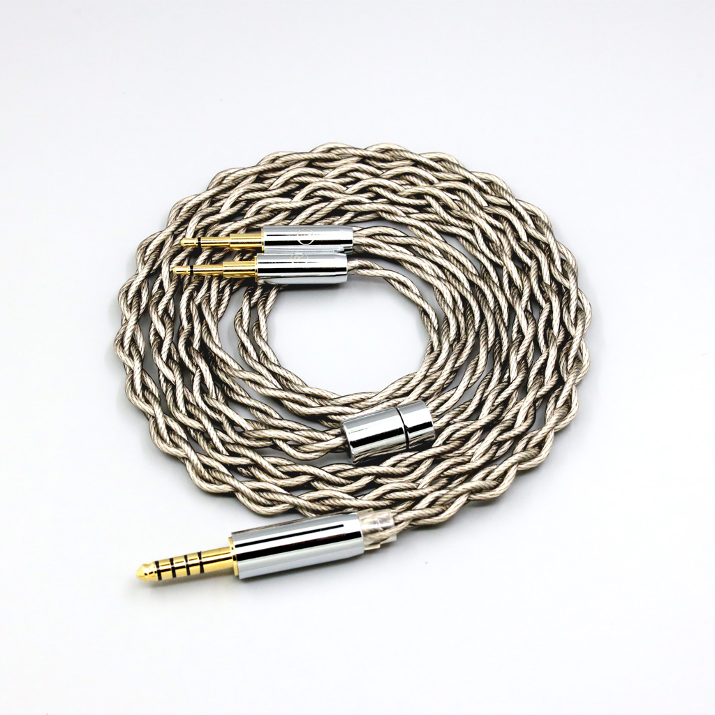 99% Pure Silver + Graphene Silver Plated Shield Earphone Cable For Sennheiser HD477 HD497 HD212 PRO EH250 EH350 