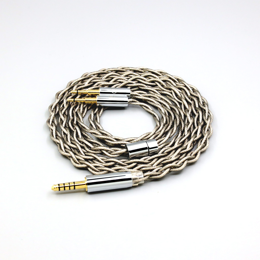 99% Pure Silver + Graphene Silver Plated Shield Earphone Cable For Sennheiser HD477 HD497 HD212 PRO EH250 EH350 