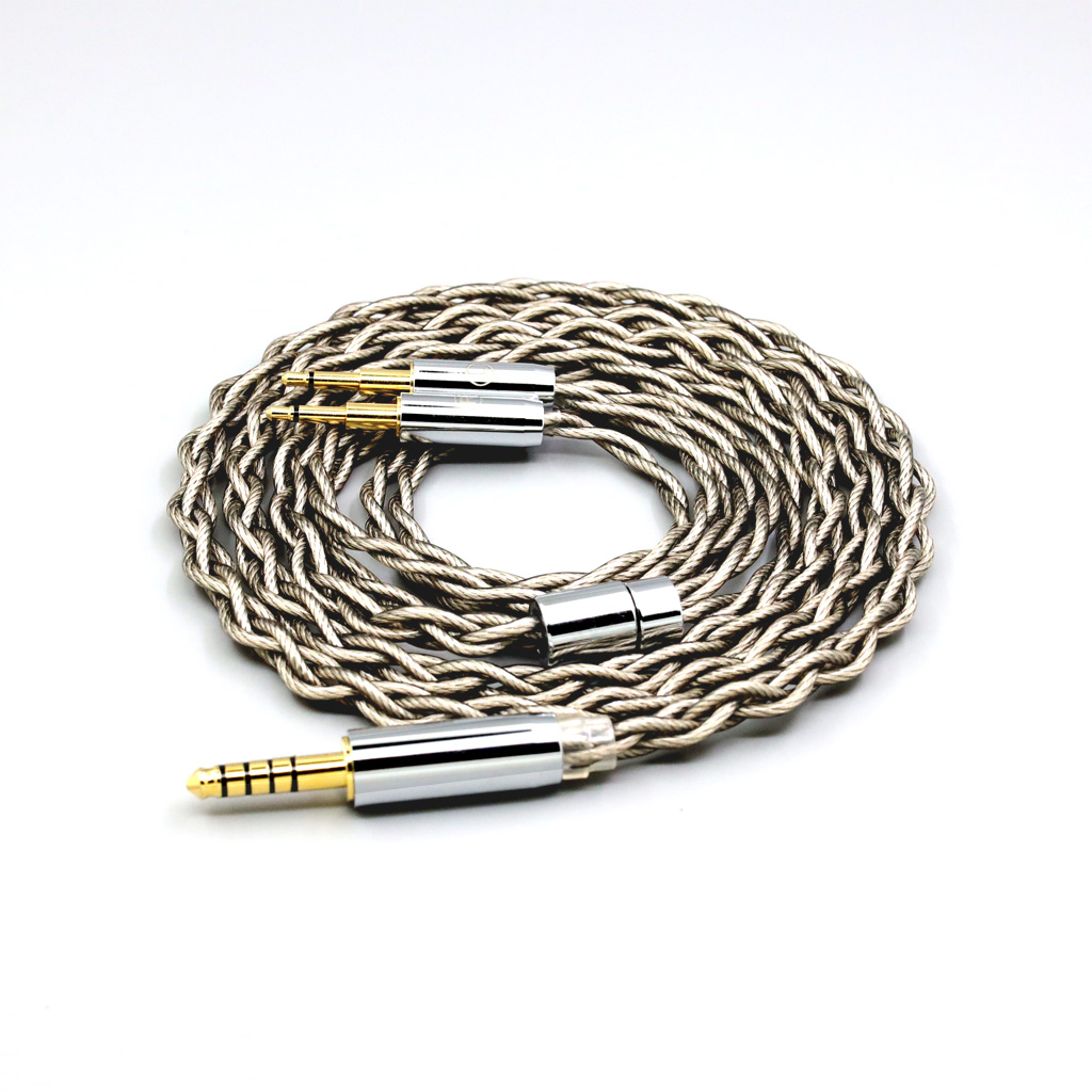 99% Pure Silver + Graphene Silver Plated Shield Earphone Cable For Sennheiser HD477 HD497 HD212 PRO EH250 EH350 