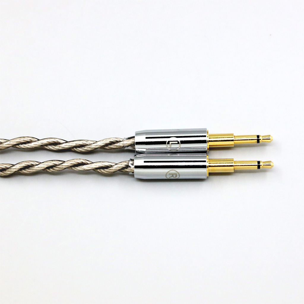 99% Pure Silver + Graphene Silver Plated Shield Earphone Cable For Sennheiser HD477 HD497 HD212 PRO EH250 EH350 