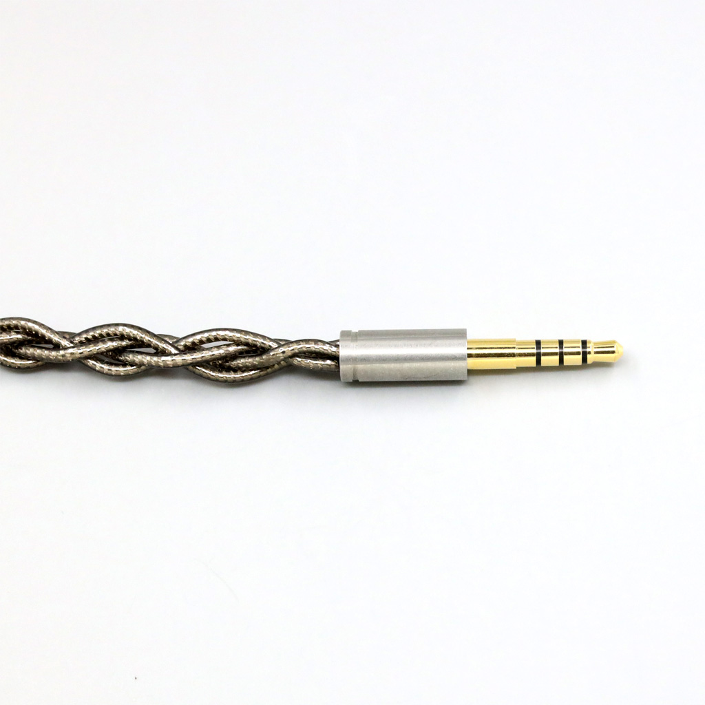 99% Pure Silver Palladium + Graphene Gold Earphone Shield Cable For Denon AH-mm400 AH-mm300 mm200 Beats solo2 solo3 SHP95