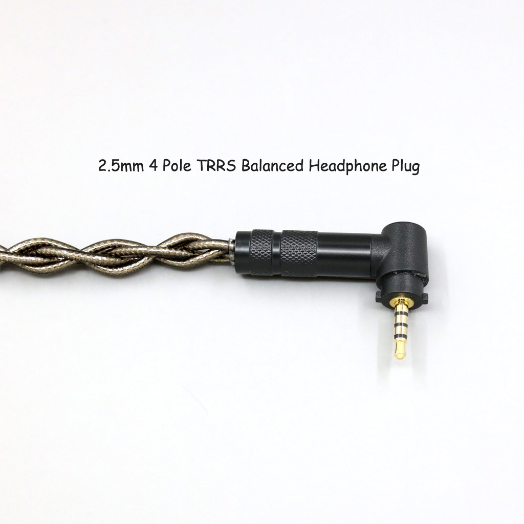 99% Pure Silver Palladium + Graphene Gold Earphone Shielding Cable For Fostex T50RP 50TH Anniversary RP Stereo Headphone