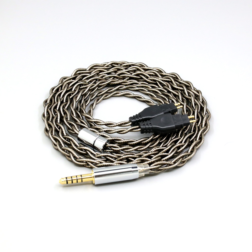 99% Pure Silver Palladium + Graphene Gold Earphone Cable For Sennheiser HD580 HD600 HD650 HDxxx HD660S HD58x HD6xx