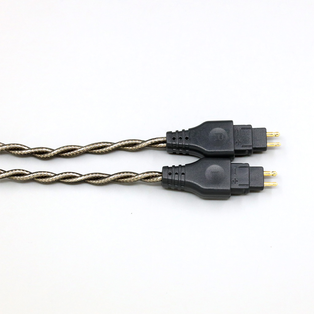 99% Pure Silver Palladium + Graphene Gold Earphone Cable For Sennheiser HD580 HD600 HD650 HDxxx HD660S HD58x HD6xx