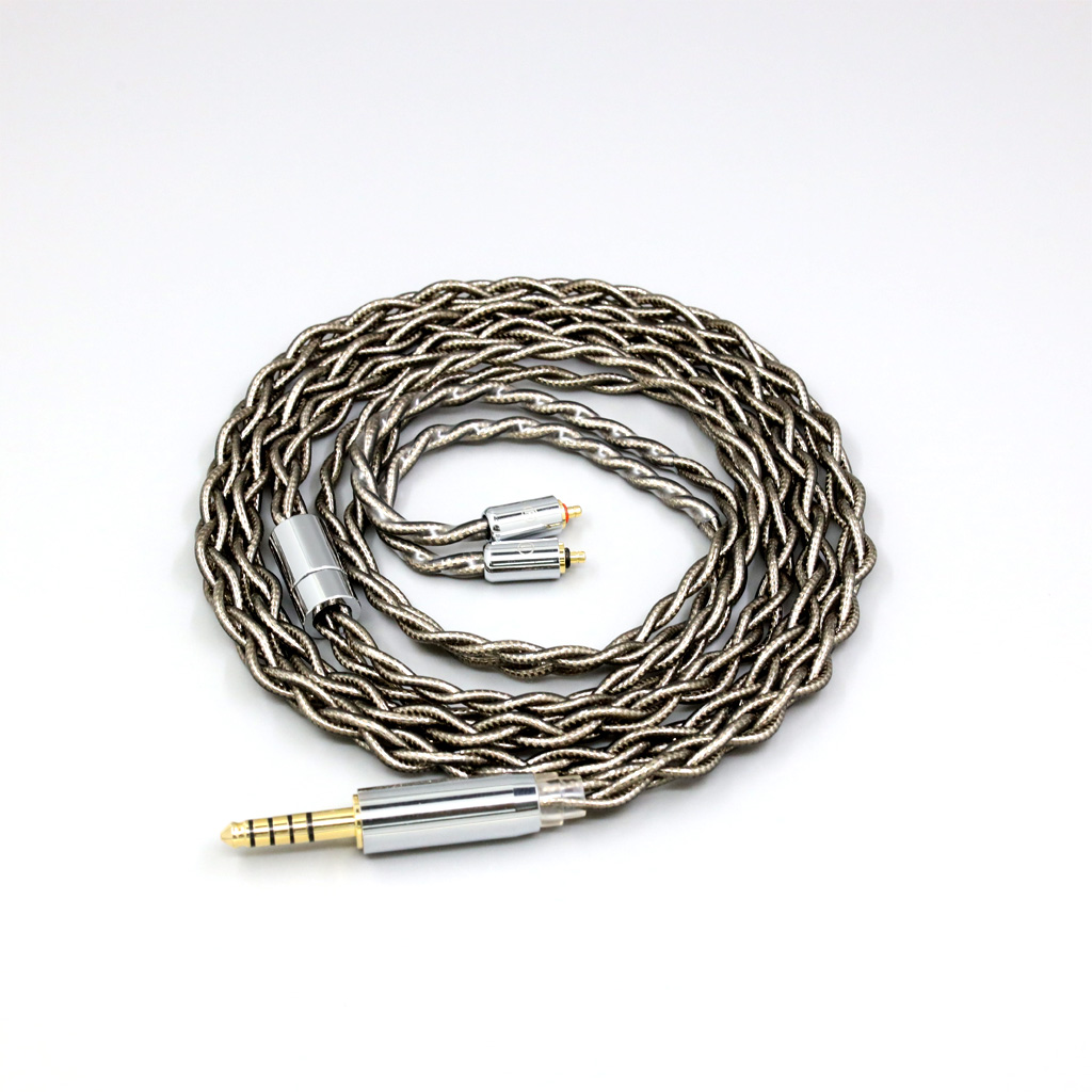 99% Pure Silver Palladium + Graphene Gold Earphone Cable For UE Live UE6 Pro Lighting SUPERBAX IPX 4 core 