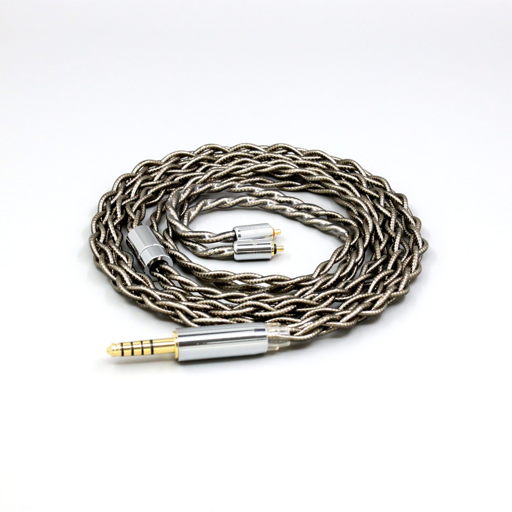 99% Pure Silver Palladium + Graphene Gold Earphone Cable For UE Live UE6 Pro Lighting SUPERBAX IPX 4 core 