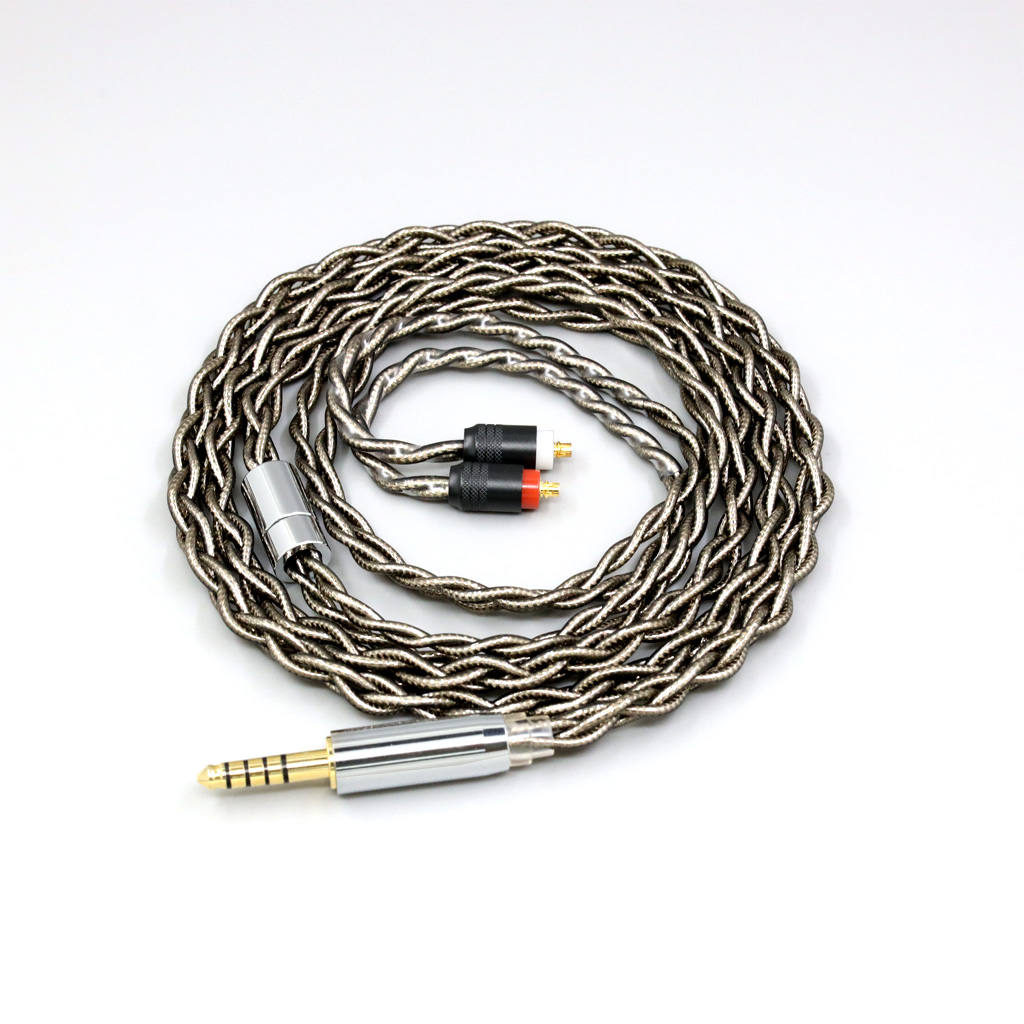 99% Pure Silver Palladium + Graphene Gold Earphone Shielding Cable For Sony IER-M7 IER-M9 IER-Z1R Headset 4 core
