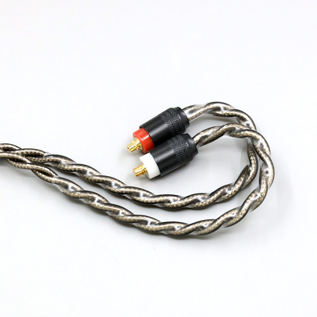 99% Pure Silver Palladium + Graphene Gold Earphone Shielding Cable For Sony IER-M7 IER-M9 IER-Z1R Headset 4 core