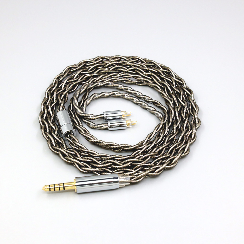 99% Pure Silver Palladium + Graphene Gold Earphone Cable For 0.78mm 2pin BA Westone W4r UM3X UM3RC JH13 High Step