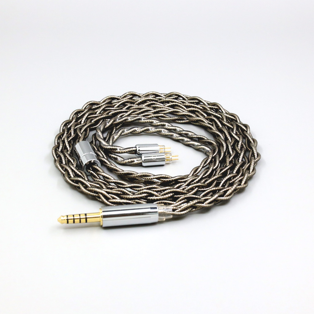 99% Pure Silver Palladium + Graphene Gold Earphone Cable For 0.78mm 2pin BA Westone W4r UM3X UM3RC JH13 High Step