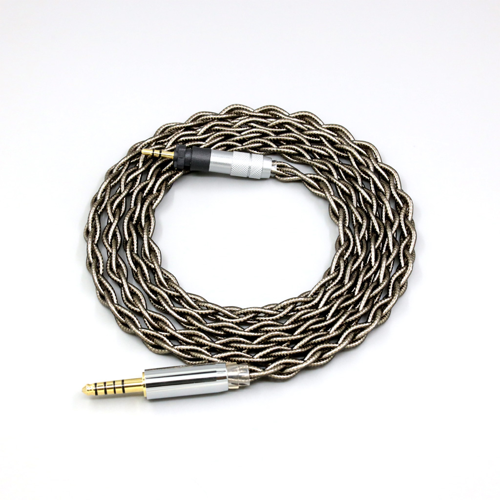 99% Pure Silver Palladium + Graphene Gold Earphone Cable For Shure SRH840 SRH940 SRH440 SRH750DJ Philips SHP9000 SHP8900