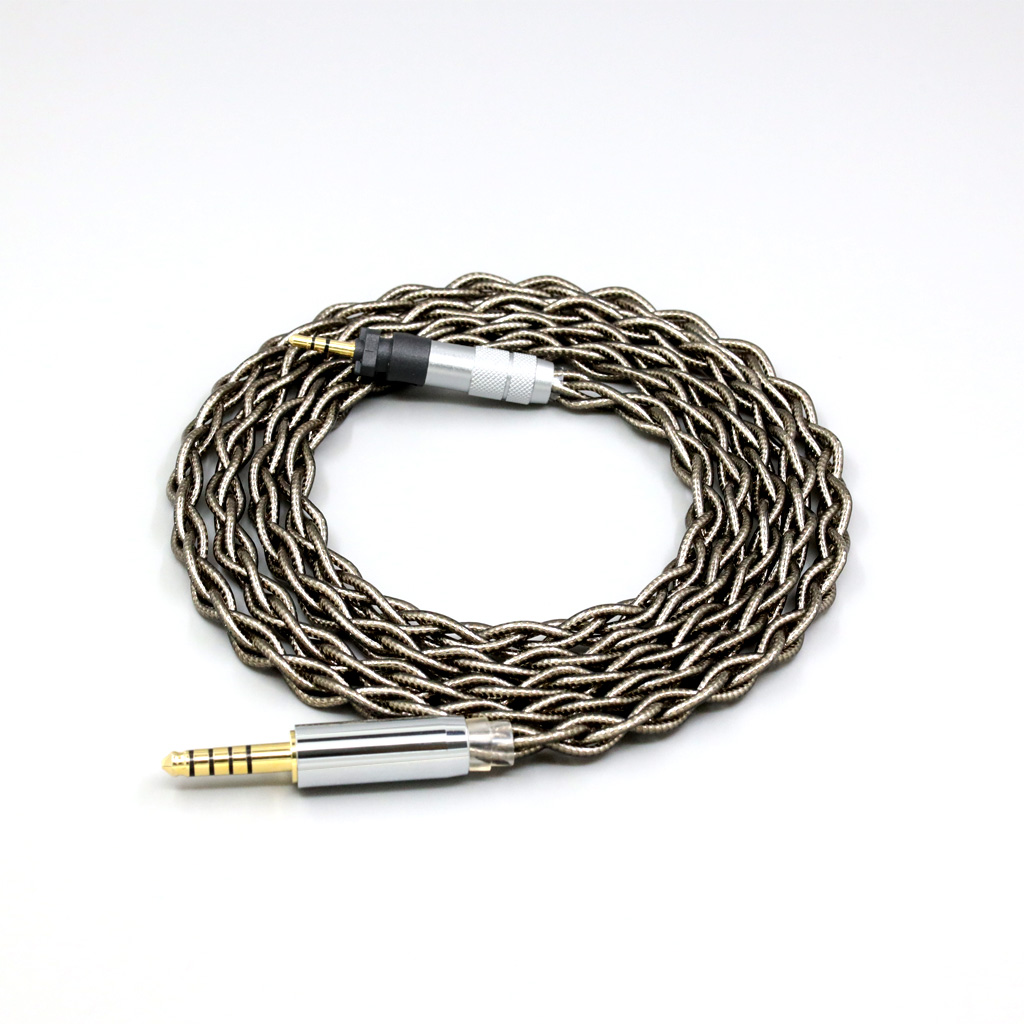99% Pure Silver Palladium + Graphene Gold Earphone Cable For Shure SRH840 SRH940 SRH440 SRH750DJ Philips SHP9000 SHP8900