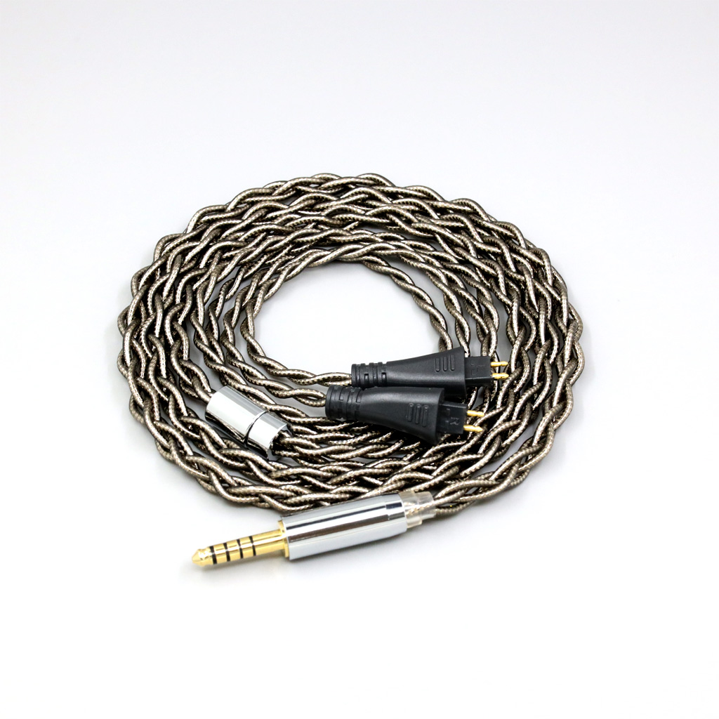 99% Pure Silver Palladium + Graphene Gold Earphone Shielding Cable For FOSTEX TH900 MKII MK2 TH-909 TR-X00 TH-600 4 core 