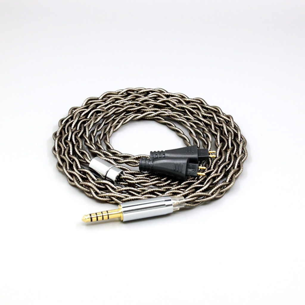 99% Pure Silver Palladium + Graphene Gold Earphone Shielding Cable For FOSTEX TH900 MKII MK2 TH-909 TR-X00 TH-600 4 core 