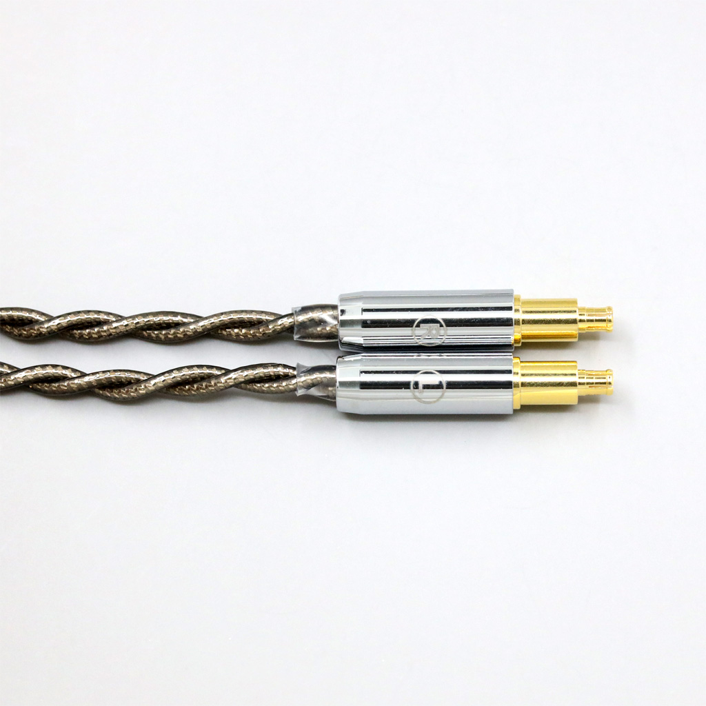99% Pure Silver Palladium + Graphene Gold Shielding Earphone Cable For Audio Technica ATH-ADX5000 MSR7b 770H 990H A2DC