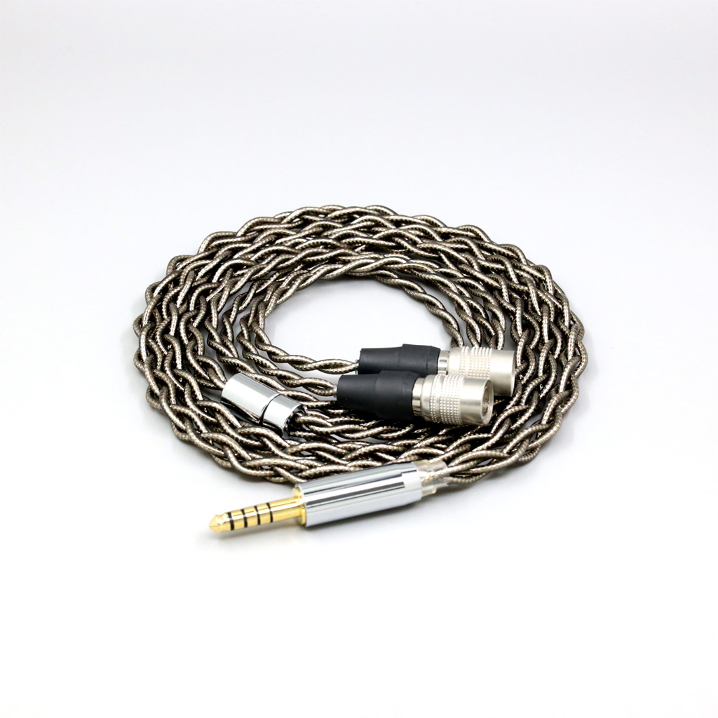 99% Pure Silver Palladium + Graphene Gold Earphone Shielding Cable For Mr Speakers Alpha Dog Ether C Flow Mad Dog AEON