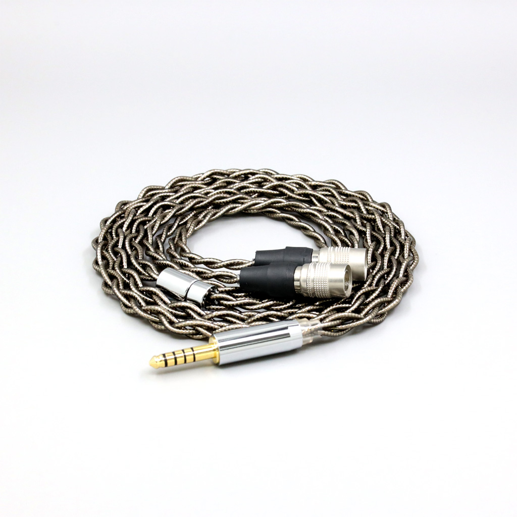 99% Pure Silver Palladium + Graphene Gold Earphone Shielding Cable For Mr Speakers Alpha Dog Ether C Flow Mad Dog AEON