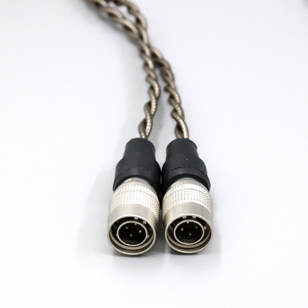 99% Pure Silver Palladium + Graphene Gold Earphone Shielding Cable For Mr Speakers Alpha Dog Ether C Flow Mad Dog AEON