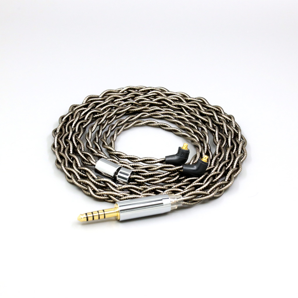 99% Pure Silver Palladium + Graphene Gold Shielding Earphone Cable For Etymotic ER4SR ER4XR ER3XR ER3SE ER2XR ER2SE 2