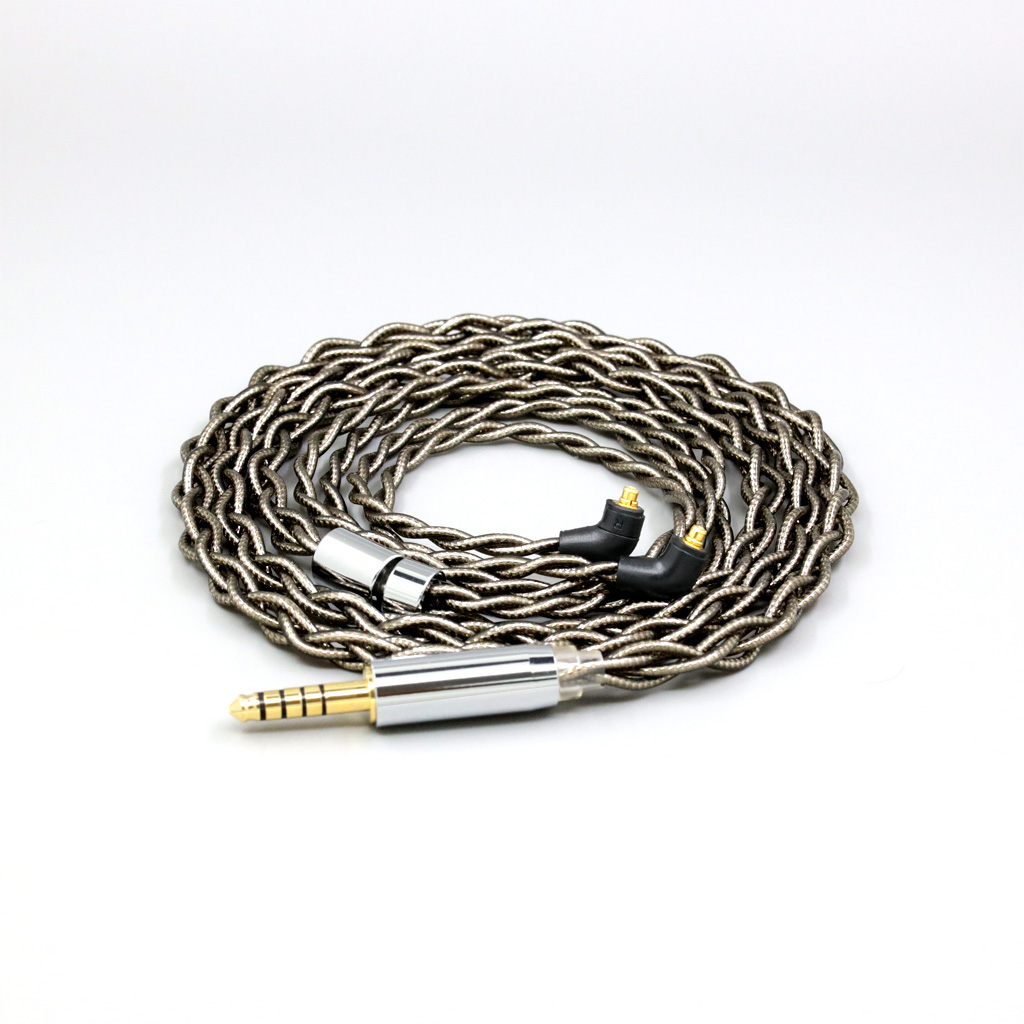99% Pure Silver Palladium + Graphene Gold Shielding Earphone Cable For Etymotic ER4SR ER4XR ER3XR ER3SE ER2XR ER2SE 2