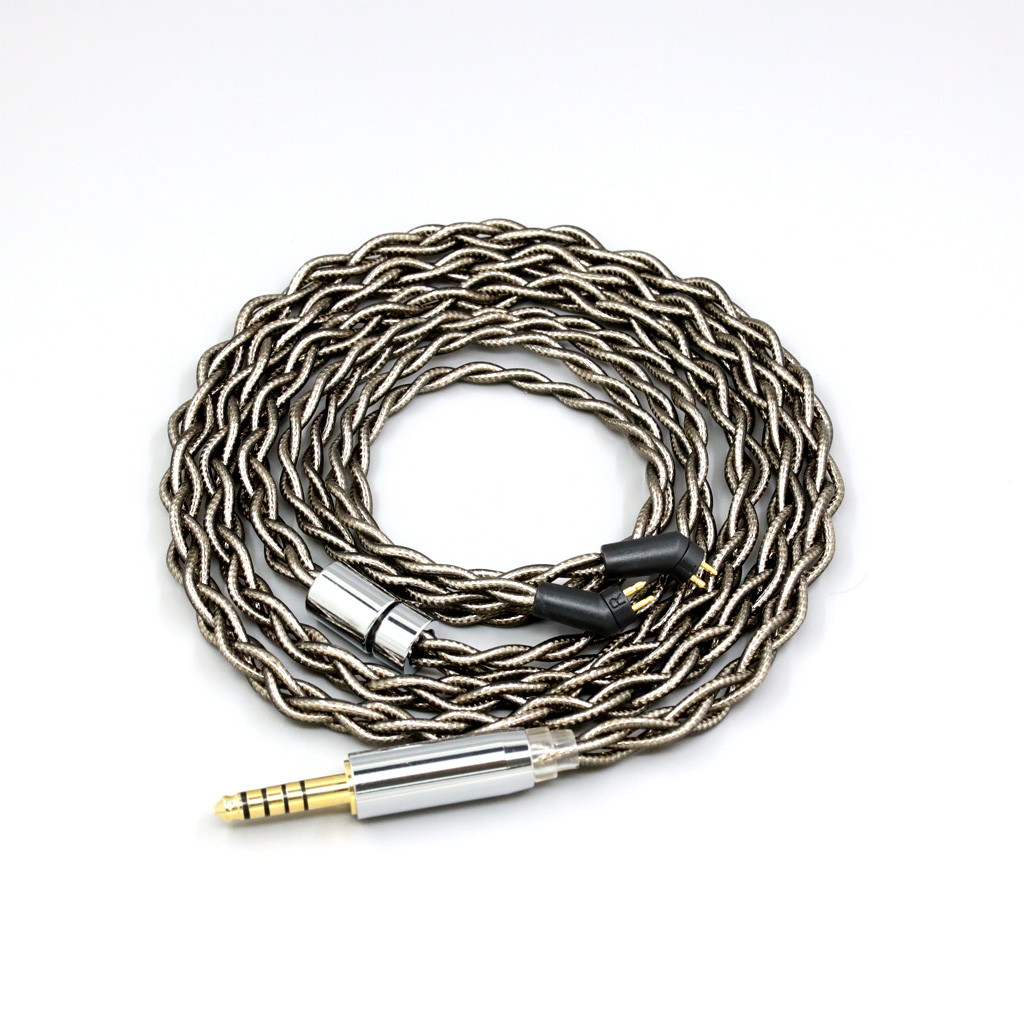 99% Pure Silver Palladium + Graphene Gold Shielding Earphone Cable For Etymotic ER4B ER4PT ER4S ER6I ER4 2pin