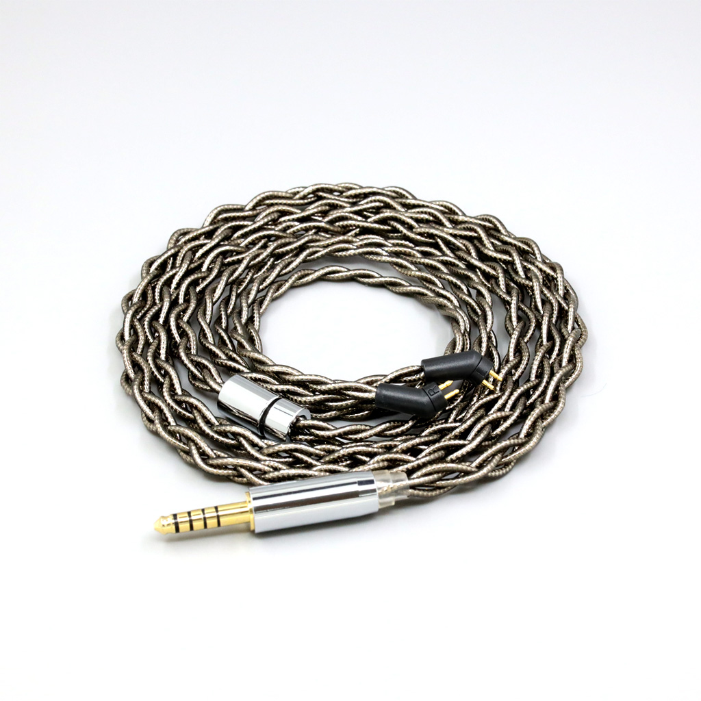 99% Pure Silver Palladium + Graphene Gold Shielding Earphone Cable For Etymotic ER4B ER4PT ER4S ER6I ER4 2pin