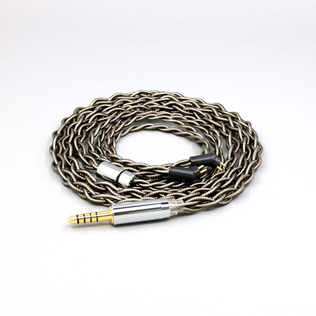 99% Pure Silver Palladium + Graphene Gold Shielding Earphone Cable For Etymotic ER4B ER4PT ER4S ER6I ER4 2pin