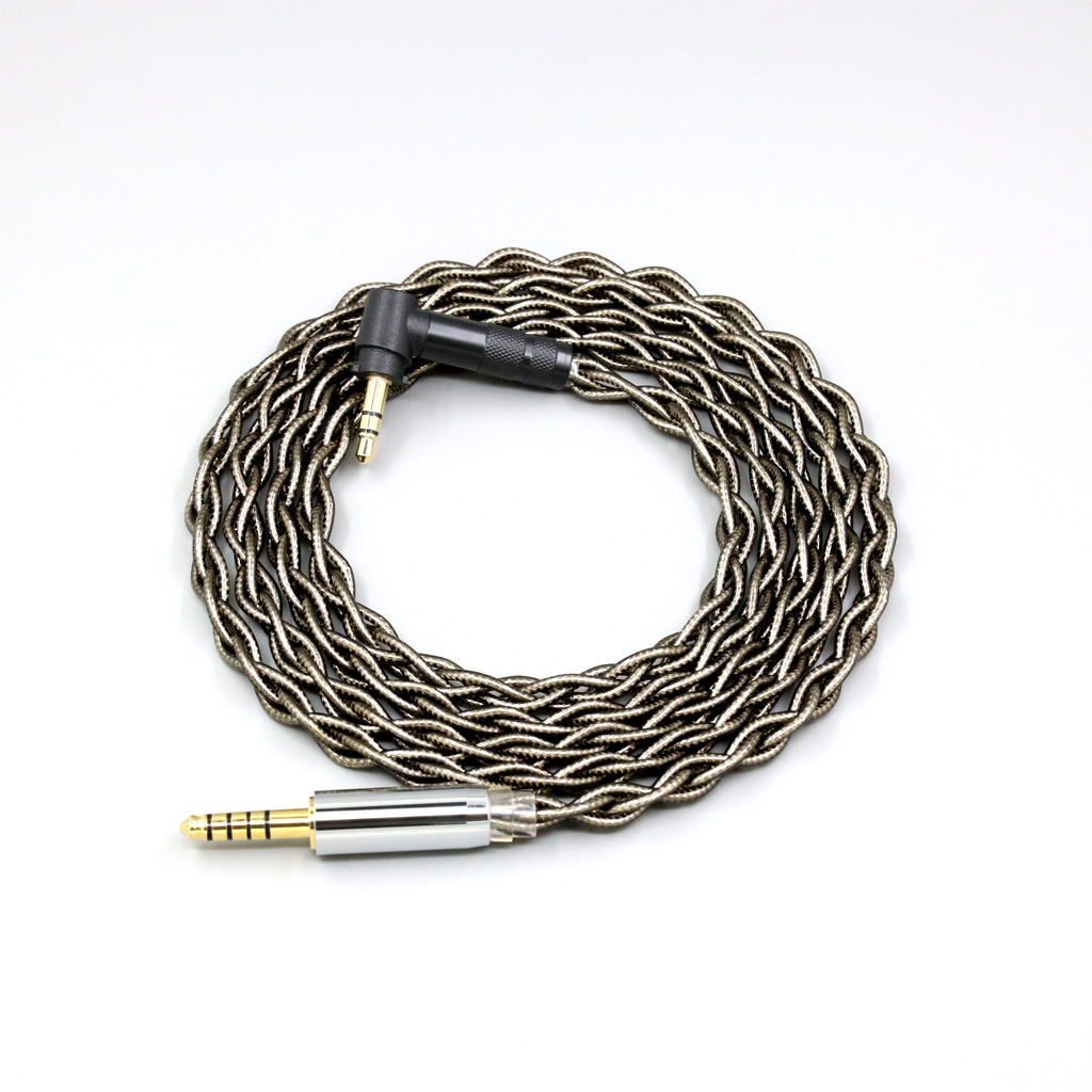 99% Pure Silver Palladium + Graphene Gold Earphone Shielding Cable For Fostex T50RP Mk3 T40RP Mk2 T20RP Mk2 Dekoni Audio Blue