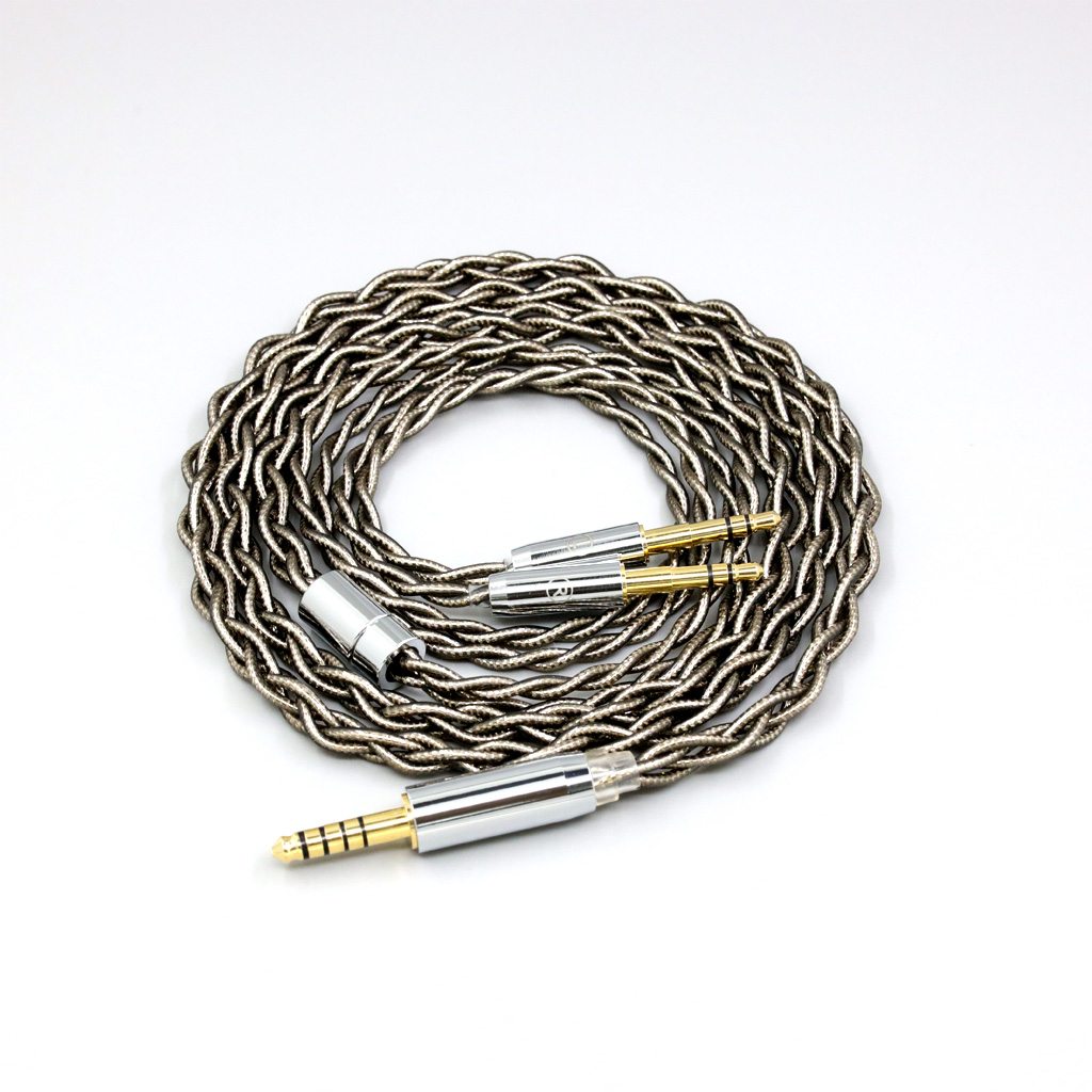 99% Pure Silver Palladium + Graphene Gold Earphone Shielding Cable For Final Audio D8000 AFDS pro Design Pandora Hope vi